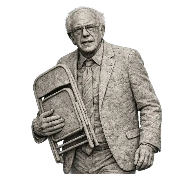 Bernie Sanders' Steel Chair