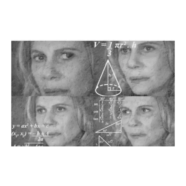 Math Lady / Confused Calculating