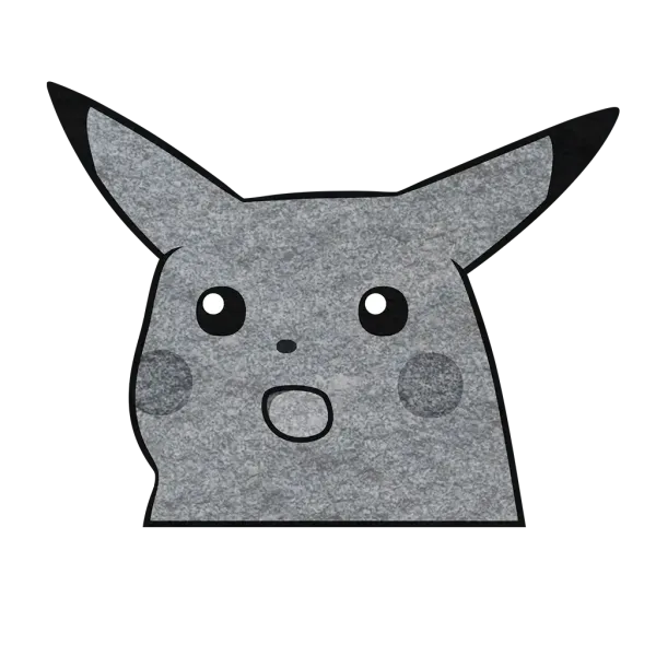 Surprised Pikachu