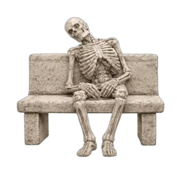 Waiting Skeleton
